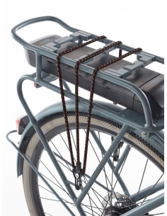 Cortina snelbinder haak Jakarta bruin/zwart