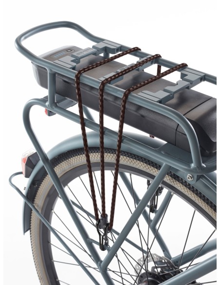 Cortina snelbinder haak Jakarta bruin/zwart
