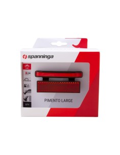 Spanninga achterlicht Pimento Large E-bike 6-48v 80mm