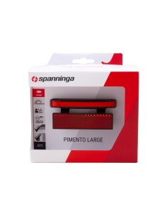 Spanninga achterlicht Pimento Large XDvS dynamo 80mm