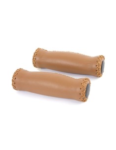 Velo handvatten leer 127mm licht bruin