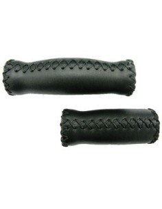 Velo handvatten leer 92/127mm zwart