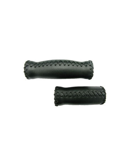 Velo handvatten leer 92/127mm zwart