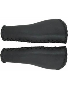 Velo handvatten leer ergo 135mm zwart