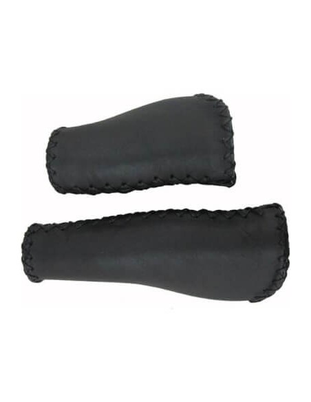 Velo handvatten leer ergo 92/135mm zwart