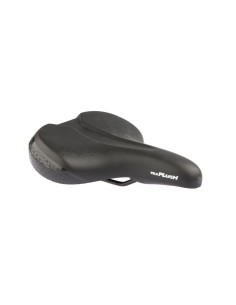Velo zadel E-bike Comfort met handgreep zwart