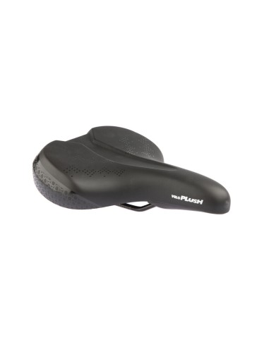 Velo zadel E-bike Comfort met handgreep zwart