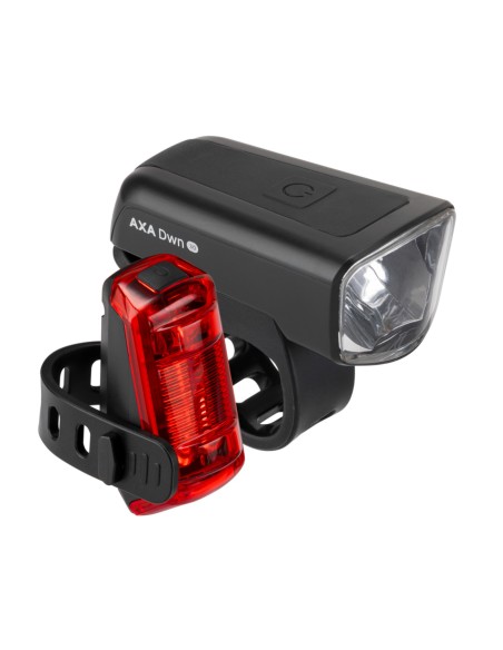 Axa verlichtingsset DWN 30 usb 30 lux