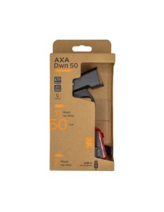 Axa verlichtingsset DWN 50 usb 50 lux