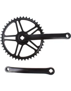 Vinty crankstel 44t spieloos zwart