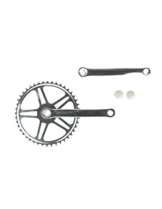 Vinty crankstel 46t spieloos chroom