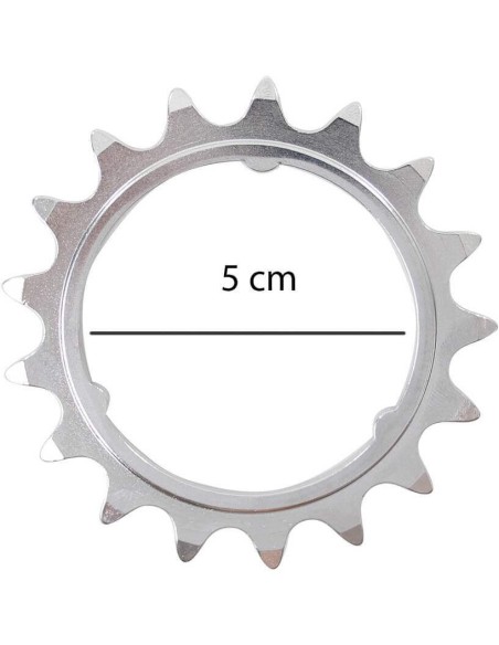 SA tandwiel 17t plat 3/32 C50