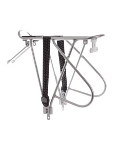 Massload achterdrager verstelbaar met spinbinder zilver