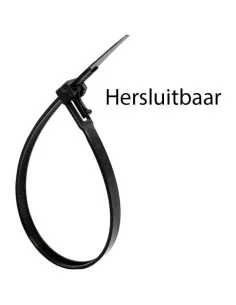 Zak kabelbinder hersluitbaar 250x7.5 (100)