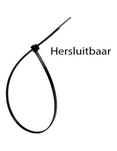 Zak kabelbinder hersluitbaar 280x3.5 (100)