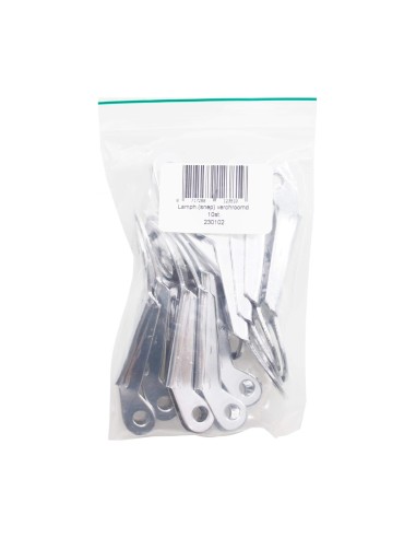Bofix doos lamphaak snep chroom (10 stuks)