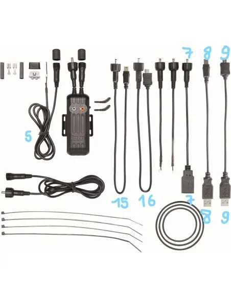 Busch + Müller kabel E-werk nr 7 rond naar USB-A