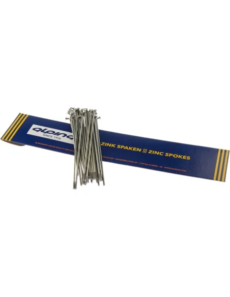 Alp spaak 12-180mm zink zilver (36 stuks)