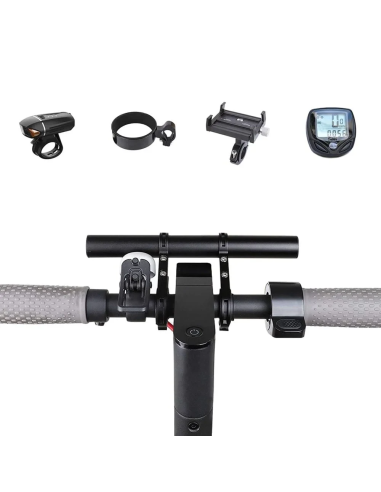 PRO-mounts e-step stuurverlenger groot zwart