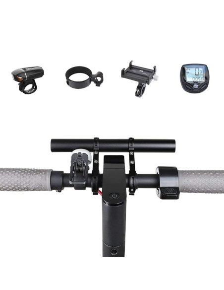 PRO-mounts e-step stuurverlenger groot zwart