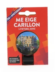 Amsterdam 750 fietsbel gracht in Mokum