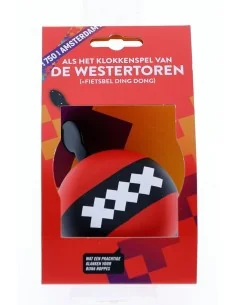 Amsterdam 750 fietsbel klokkenspel van de Westertoren