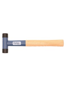 Cyclus hamer kunststof met terugslagdemping 650 gram