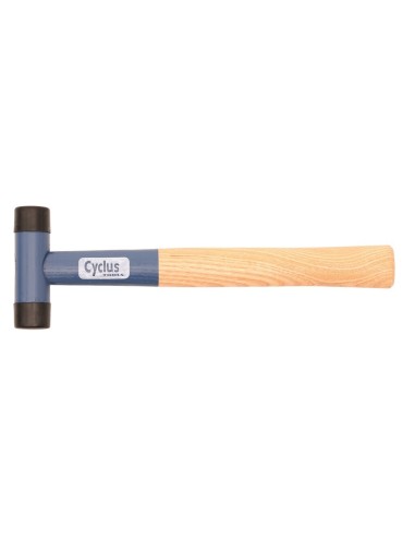 Cyclus hamer kunststof met terugslagdemping 650 gram