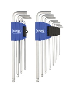 Cyclus inbussleutel set 9-delig met houder