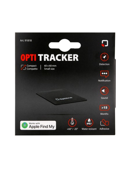 Optiline Tracker Compact, Ultra-thin adhesive locator