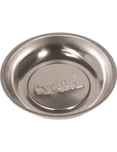 Cyclus gereedschapbakje RVS met magneet, rond