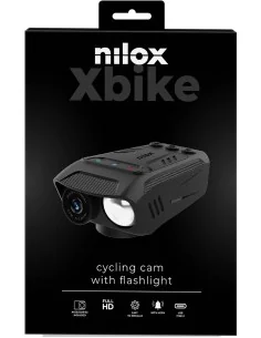 Nilox 3in1 fietscamera - verlichting - claxon