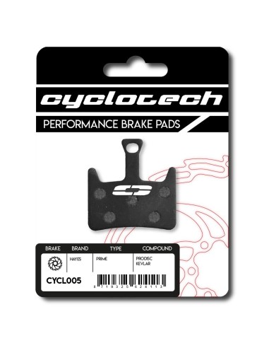 Cyclotech schijfremblok Prodisc Kevlar Hayes Prime