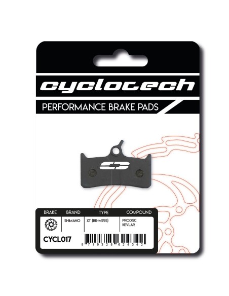 Cyclotech schijfremblok Prodisc Kevlar Shimano Deore XT