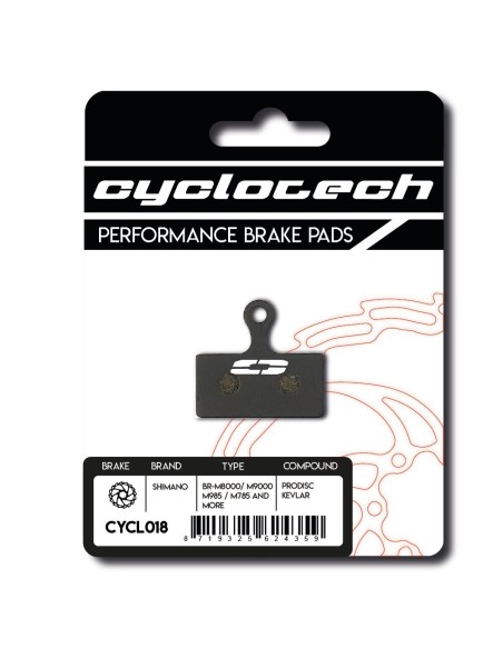Cyclotech schijfremblok Prodisc Kevlar Shimano XT