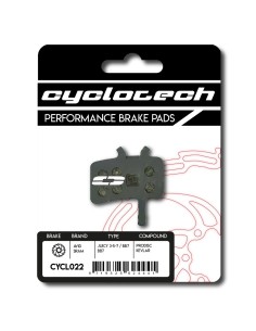 Cyclotech schijfremblok Prodisc Kevlar Avid Juicy