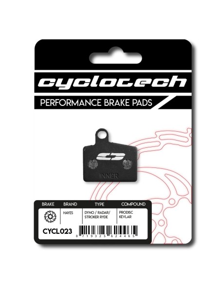 Cyclotech schijfremblok Prodisc Kevlar Hayes Dyno