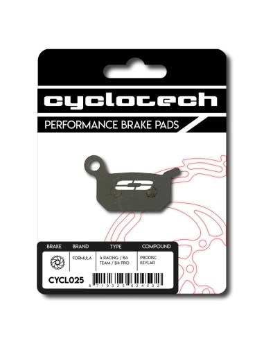 Cyclotech schijfremblok Prodisc Kevlar Formula 4Racing