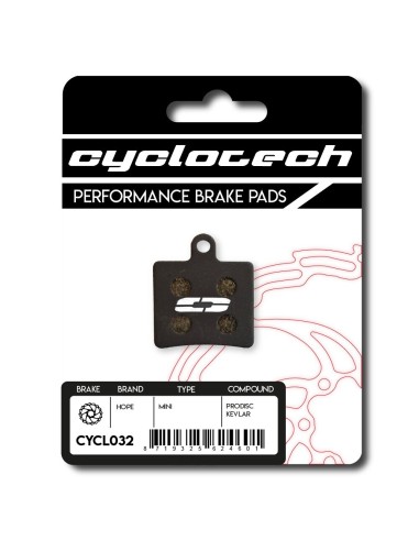 Cyclotech schijfremblok Prodisc Kevlar Hope Mini