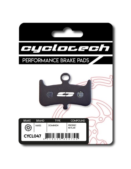 Cyclotech schijfremblok Prodisc Kevlar Hayes Dominion