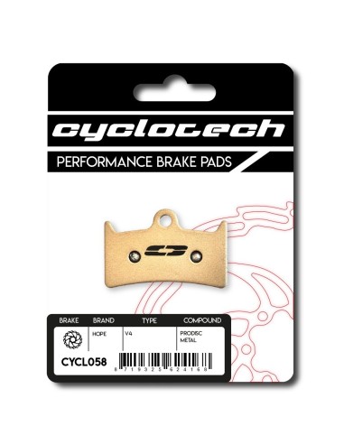 Cyclotech schijfremblok Prodisc Metal Hope V4