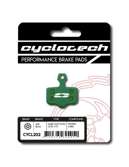 Cyclotech schijfremblok Prodisc E-Bike Sram Red