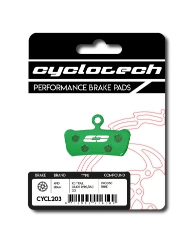 Cyclotech schijfremblok Prodisc E-bike Sram G2