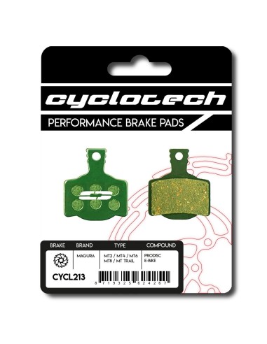 Cyclotech schijfremblok Prodisc E-bike Magura MT2