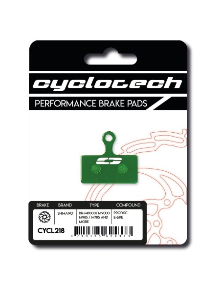 Cyclotech schijfremblok Prodisc E-bike Shimano XT