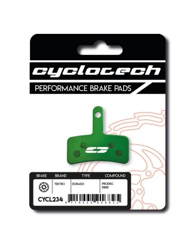 Cyclotech schijfremblok Prodisc E-bike Tektro Dorado