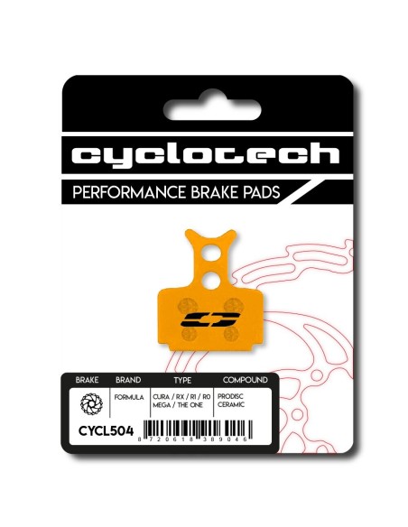 Cyclotech schijfremblok Prodisc Ceramic Formula Cura
