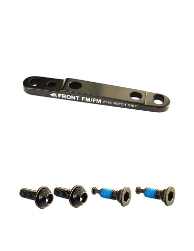 Cyclotech adapter Flatmount Voorvork 140 mm en 160 mm