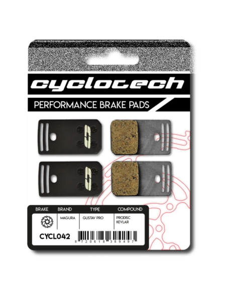Cyclotech schijfremblok Prodisc Kevlar Magura Gustav Pro
