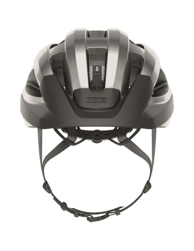 Abus helm Macator gleam silver L 58-62cm
